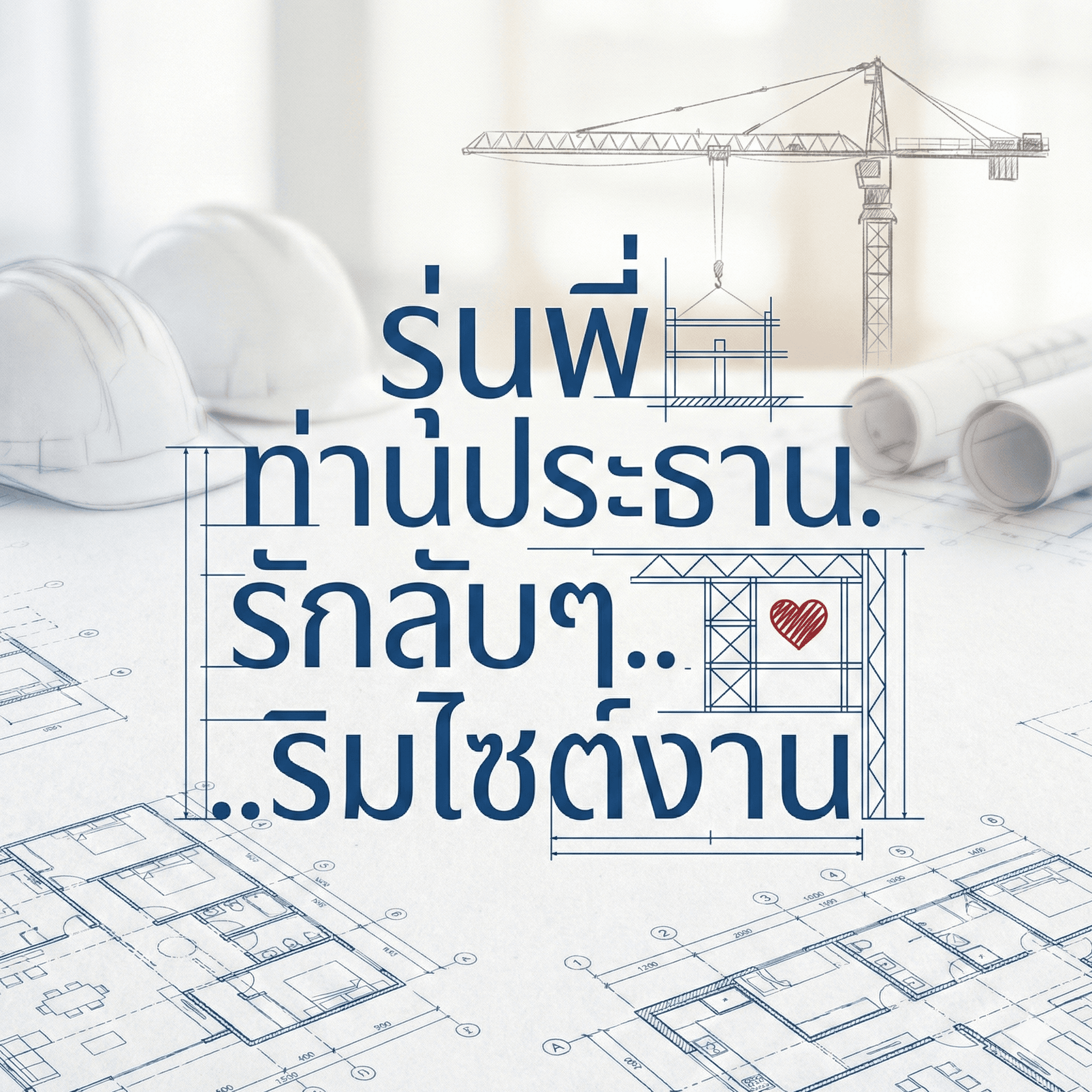 ปกนิยาย รุ่นพี่ CEO รักนี้โครงสร้างไม่พัง